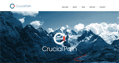 Desktop Screenshot of crucialpathmedia.com